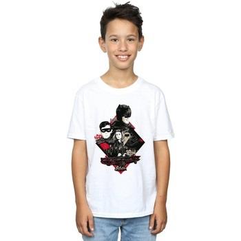 T-shirt enfant Dc Comics Batman TV Series Character Skyline
