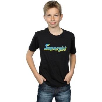T-shirt enfant Dc Comics Supergirl Text Logo