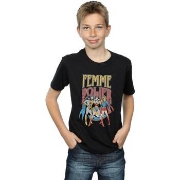 T-shirt enfant Dc Comics Wonder Woman Femme Power