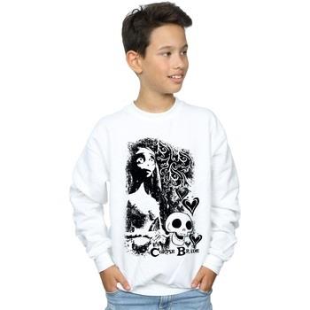 Sweat-shirt enfant Corpse Bride Skull Logo