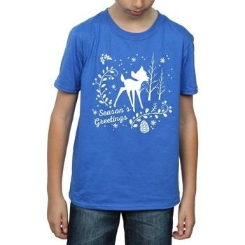 T-shirt enfant Disney Bambi Christmas Greetings