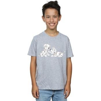 T-shirt enfant Disney 101 Dalmatians Watercolour Friends