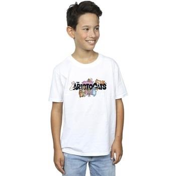 T-shirt enfant Disney The Aristocats Music Logo