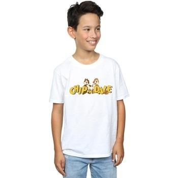 T-shirt enfant Disney Chip And Dale Character Logo