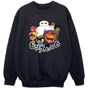 Sweat-shirt enfant Disney Big Hero 6 Baymax Group Manga