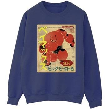 Sweat-shirt Disney Big Hero 6 Baymax Baymax Newspaper