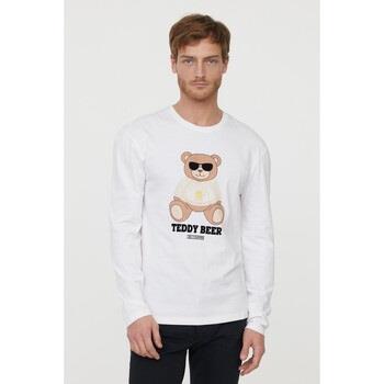 T-shirt Lee Cooper T-shirt Abear Blanc