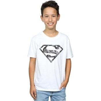 T-shirt enfant Dc Comics Superman Marble Logo