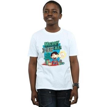 T-shirt enfant Dc Comics Super Friends Merry X-RayMas