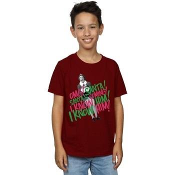 T-shirt enfant Elf Santa's Coming