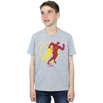 T-shirt enfant Dc Comics The Flash Running Emblem