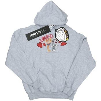 Sweat-shirt Dessins Animés Bugs Bunny And Lola Valentine's Day Loved U...