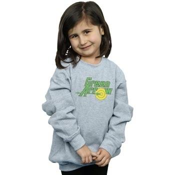 Sweat-shirt enfant Dc Comics Green Arrow Crackle Logo