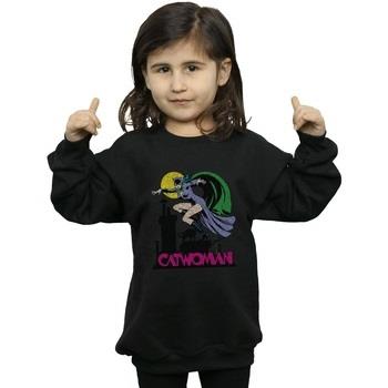 Sweat-shirt enfant Dc Comics Catwoman Crackle Logo