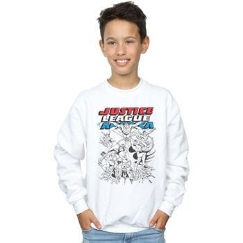 Sweat-shirt enfant Dc Comics Justice League Mono Action Pose