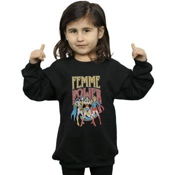 Sweat-shirt enfant Dc Comics Wonder Woman Femme Power