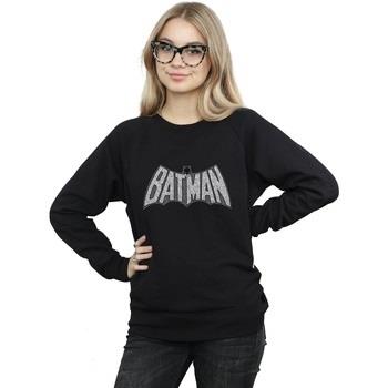 Sweat-shirt Dc Comics Batman Retro Crackle Logo