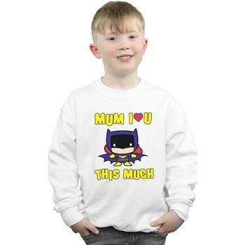 Sweat-shirt enfant Dc Comics Batgirl Mum I Love You This Much