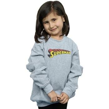 Sweat-shirt enfant Dc Comics Superman Telescopic Crackle Logo