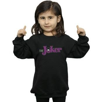 Sweat-shirt enfant Dc Comics The Joker Crackle Logo