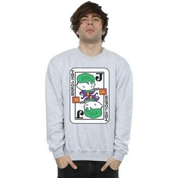 Sweat-shirt Dc Comics Chibi Joker Playing Card