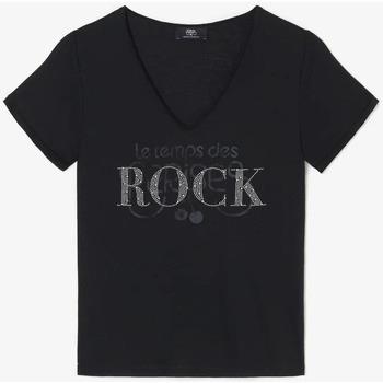 T-shirt Le Temps des Cerises T-shirt quinn noir imprimé