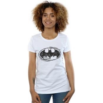 T-shirt Dc Comics Batman Sketch Logo