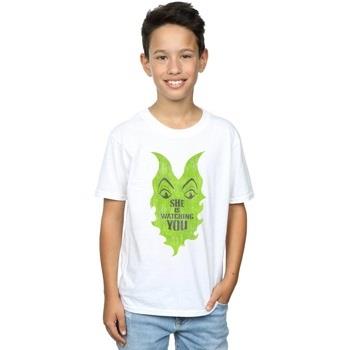 T-shirt enfant Disney The Descendants Maleficent She Is Watching