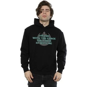 Sweat-shirt Disney Rogue One I'm One With The Force Green