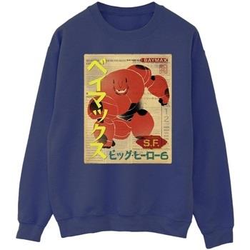 Sweat-shirt Disney Big Hero 6 Baymax Baymax Newspaper