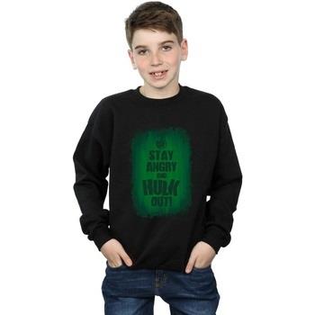 Sweat-shirt enfant Marvel Hulk Stay Angry