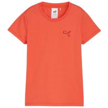 T-shirt Puma TEE SHIRT ORANGE - FALL FOLIAGE - M