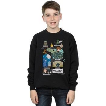 Sweat-shirt enfant Fantastic Beasts Chibi Newt