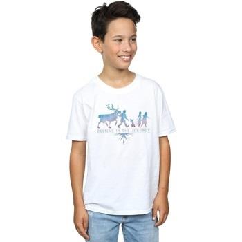 T-shirt enfant Disney Frozen 2 Believe In The Journey Silhouette