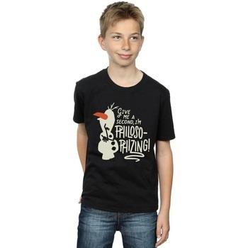 T-shirt enfant Disney Frozen 2 Olaf Philosophizing