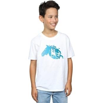 T-shirt enfant Disney Frozen 2 Nokk Silhouette