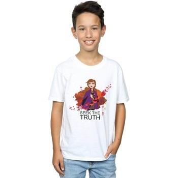 T-shirt enfant Disney Frozen 2 Anna Seek The Truth Wind