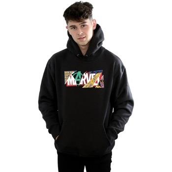 Sweat-shirt Marvel Collage Logo