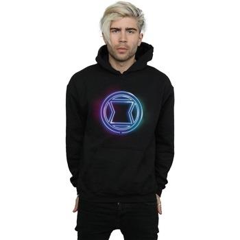 Sweat-shirt Marvel Black Widow Neon Logo