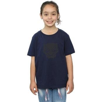 T-shirt enfant Marvel Black Panther Black On Black