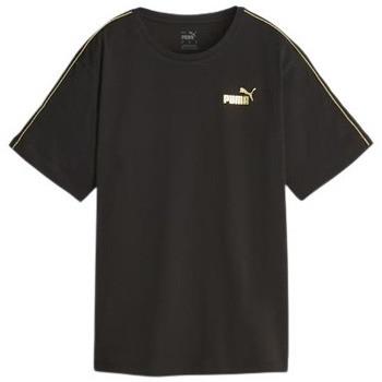T-shirt Puma TEE SHIRT MINIMAL GOLD - Noir - XS