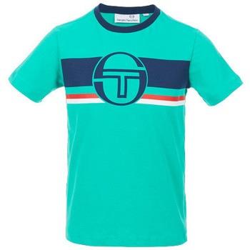 T-shirt enfant Sergio Tacchini TEE SHIRT FOUNTAIN - PEACOCK GREEN/NAVY...