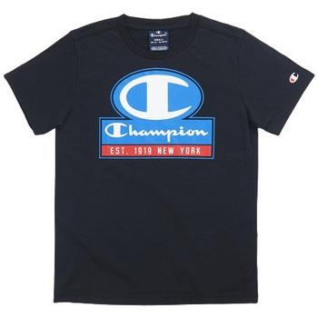 T-shirt enfant Champion TEE-SHIRT CREWNECK - Noir - 12 ans