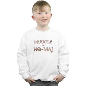 Sweat-shirt enfant Fantastic Beasts No Muggle No Maj