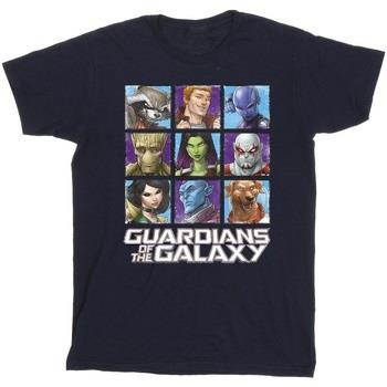 T-shirt enfant Guardians Of The Galaxy Character Squares