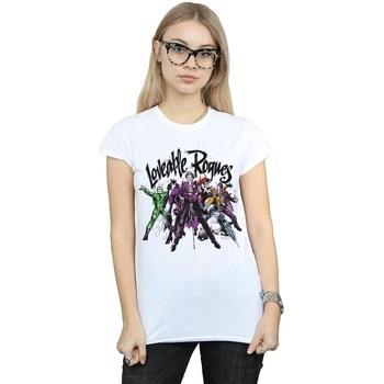 T-shirt Dc Comics Loveable Rogues