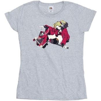 T-shirt Dc Comics Harley Quinn Rollerskates