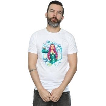 T-shirt Dc Comics Aquaman Mera Geometric