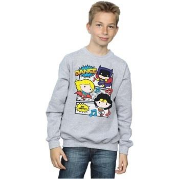 Sweat-shirt enfant Dc Comics Chibi Super Friends Dance