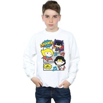 Sweat-shirt enfant Dc Comics Chibi Super Friends Dance